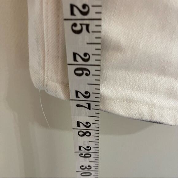 THOM SWEENEY Selvedge Five Pocket slim-leg jeans in White 30x27 - Picture 5 of 11